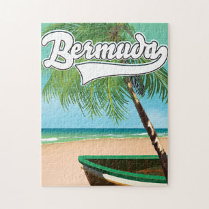 Bermuda Tropisches Insel-Reiseposter