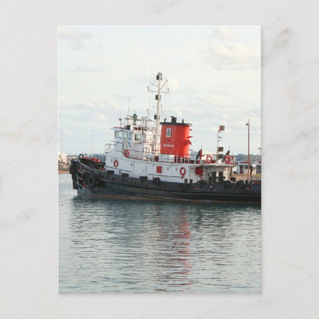 Bermuda Tug Postkarte (Vorderseite)