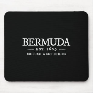 Bermuda Vintage-Brief Retro-Throwback- Urlaub So Mousepad