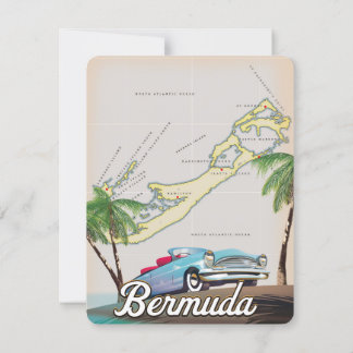 Bermuda Vintage Reiseplakat