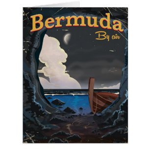 Bermuda Vintage-Reiseposter