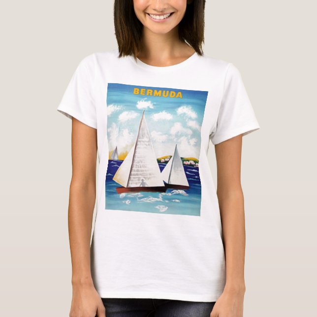 Bermuda Vintage T - Shirt (Vorderseite)