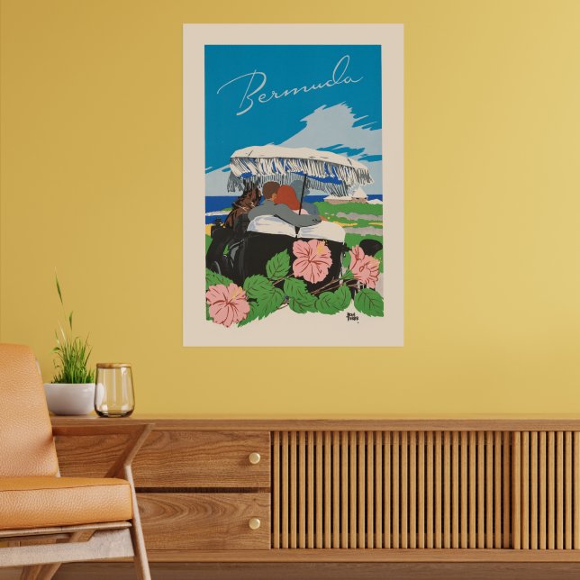 Bermuda | Vintage Travel Poster (Wohnzimmer 2)