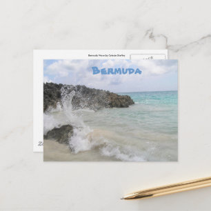 Bermuda-Welle Postkarte