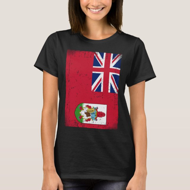 Bermudan Flag Bermuda T-Shirt (Vorderseite)