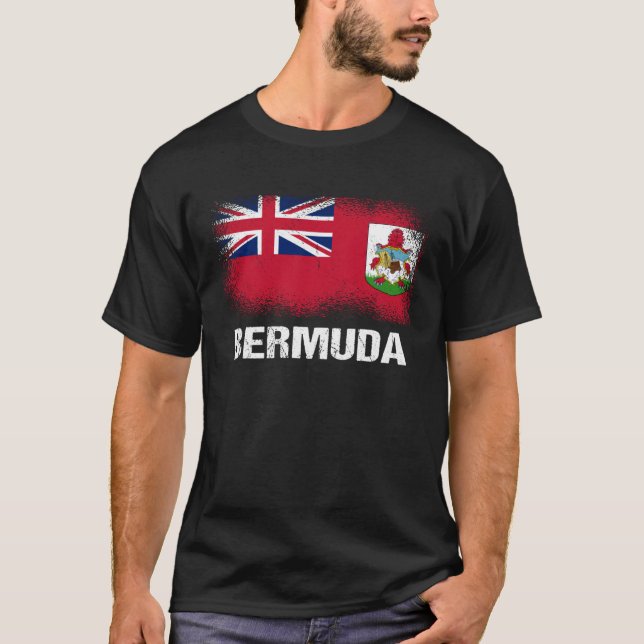 Bermudan-Flagge - Bermudas 2 T-Shirt (Vorderseite)