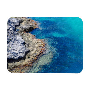 Bermudas Gewässer und felsige Küstenlinie Magnet