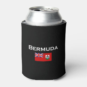Bermudas Länderflagge Dunkle Farbe Dosenkühler