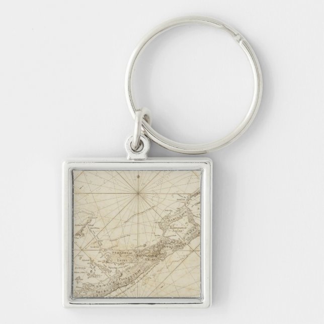 Bermudas oder die Sommerinseln Schlüsselanhänger (Vorne)