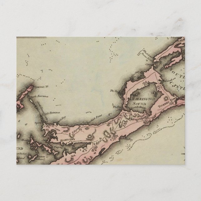 Bermudas Postkarte (Vorderseite)