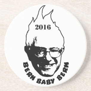 BERN BABY BERN - Bernie Sanders 2016 Sandstein Untersetzer