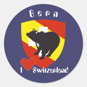 Bern Berne Berna Bärn Schweiz Suisse Aufkleber