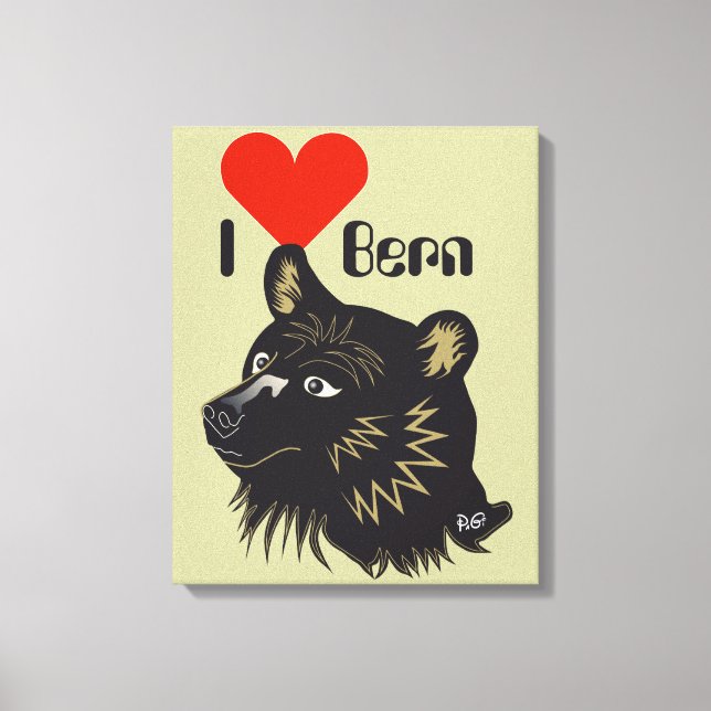 Bern, Berne, Berna, Bärn, Schweiz, Suisse Leinwand (Vorderseite)