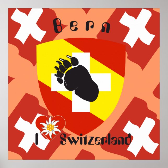 Bern, Berne, Berna, Bärn, Schweiz, Suisse, Poster (Vorne)