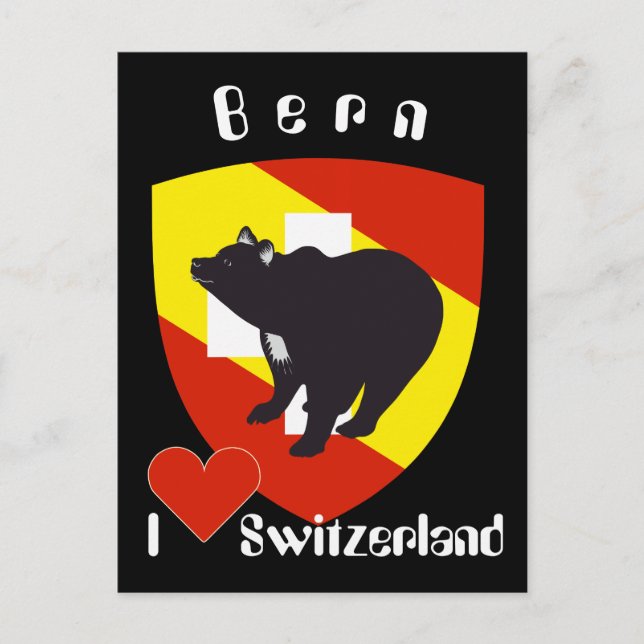 Bern Berne Berna Bärn Schweiz Suisse Postkarte (Vorderseite)