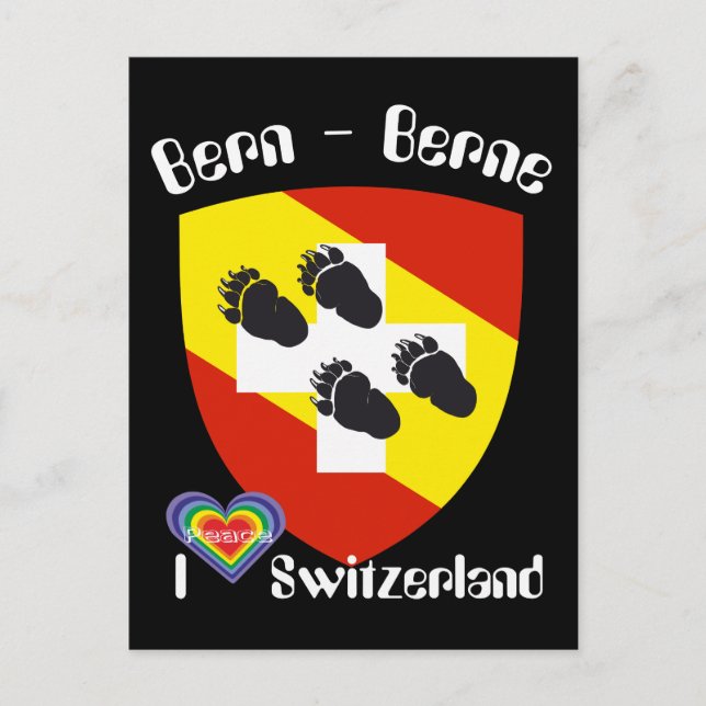 Bern Berne Berna Bärn Schweiz Suisse Postkarte (Vorderseite)