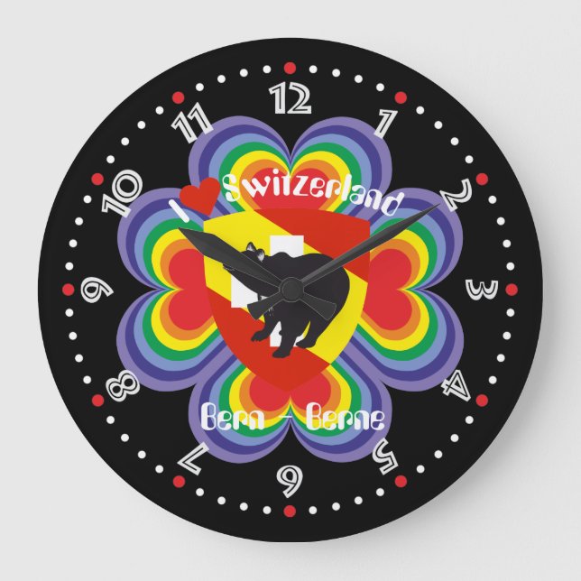 Bern Berne Berna Schweiz Suisse Svizra Uhr (Vorderseite)