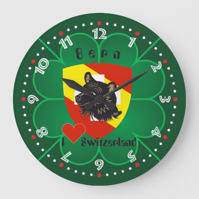Bern Berne Berna Schweiz Suisse Svizra Uhr (Vorderseite)