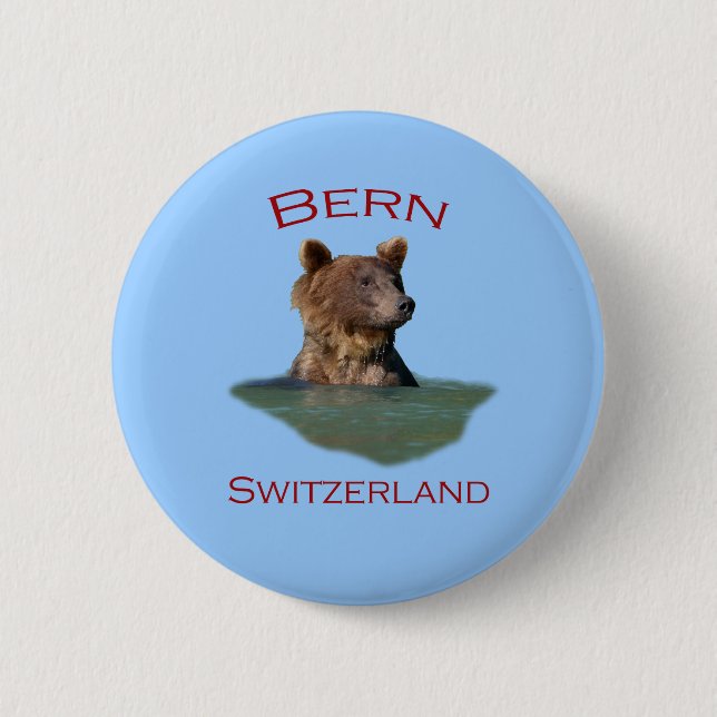 Bern, die Schweiz Button (Vorderseite)