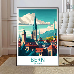 Bern Druck Bern Heimdekoration Schweiz Kunst Druck Poster