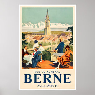 Bern Poster Schweiz Reise Kunst Schweizerisch