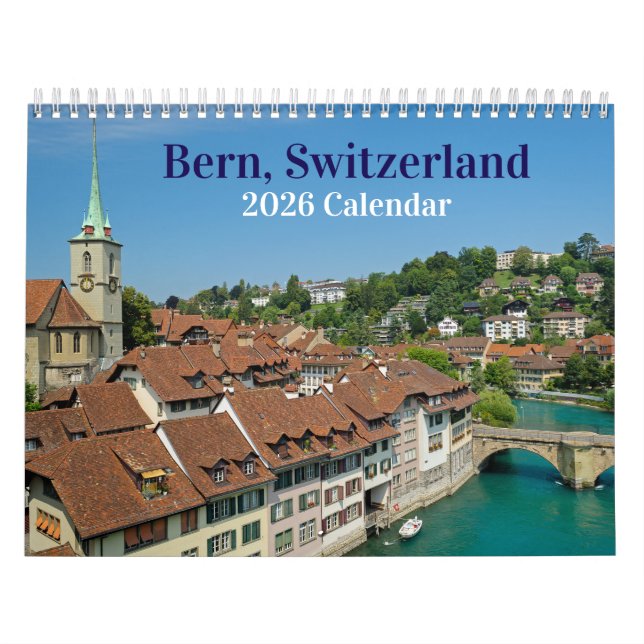 Bern Schweiz 2026 Kalender (Titelbild)