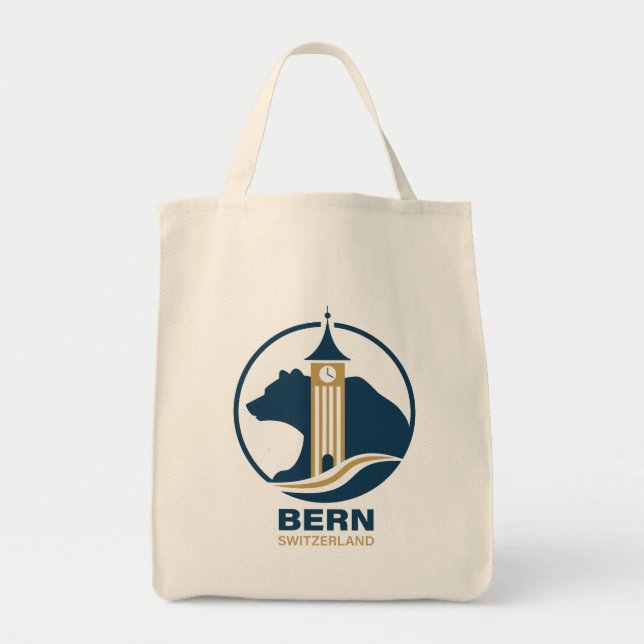Bern Schweiz Europa Tragetasche (Vorne)