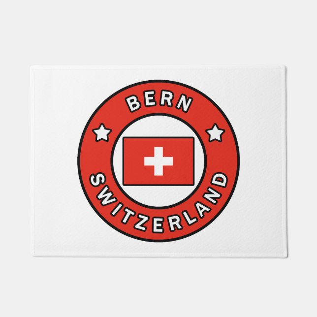Bern - Schweiz Fußmatte (Vorderseite)