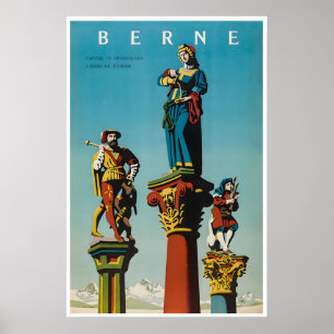 Bern Schweiz Kunst Druck Schweizer Reiseplakat Poster
