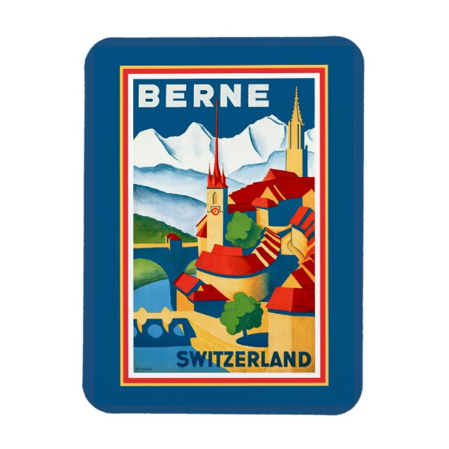 Bern, Schweiz Magnet (Vertikal)