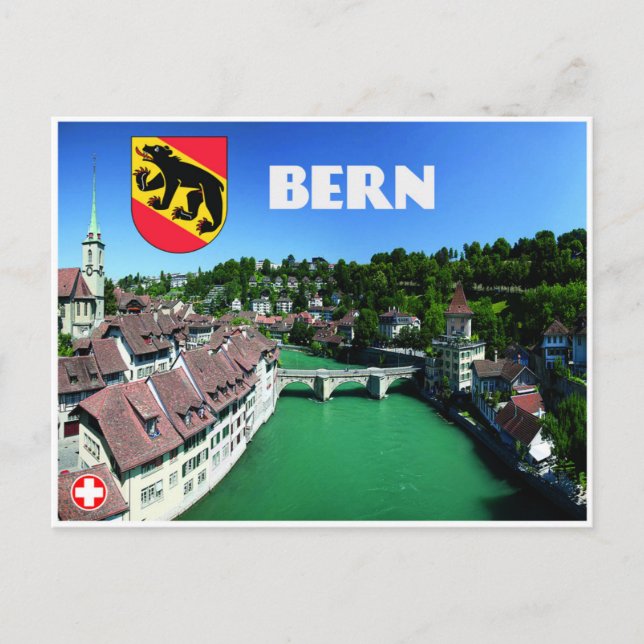 Bern - Schweiz Postkarte (Vorderseite)