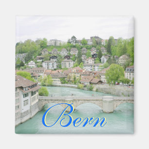 Bern, Schweiz Quadratischer Magnet