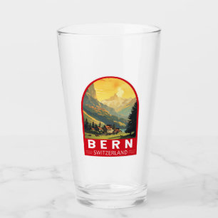 Bern Schweiz Reisen Vintag Glas