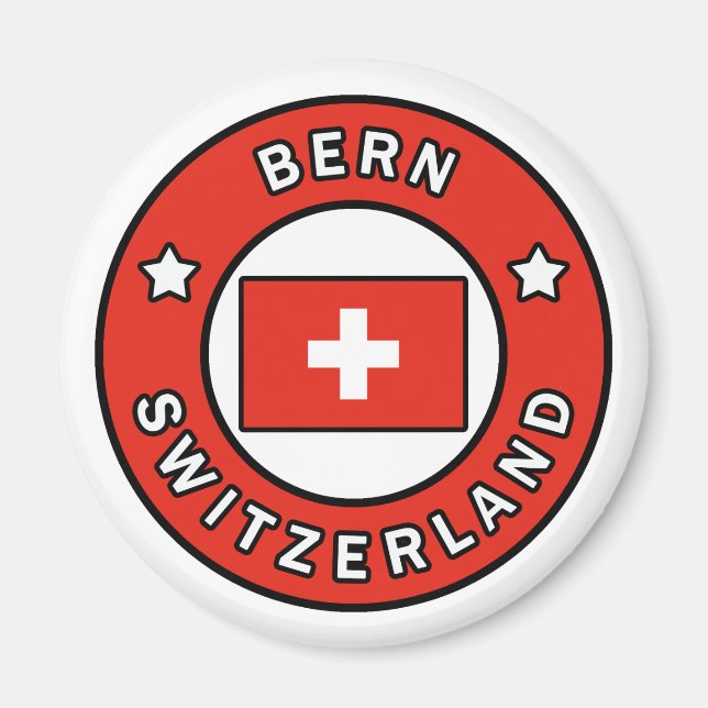 Bern Switzerland Magnet (Vorne)