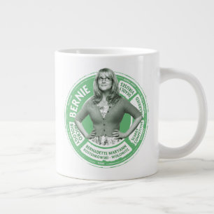 Bernadette Info Graphic Jumbo-Tasse