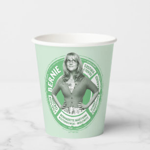 Bernadette Info Graphic Pappbecher