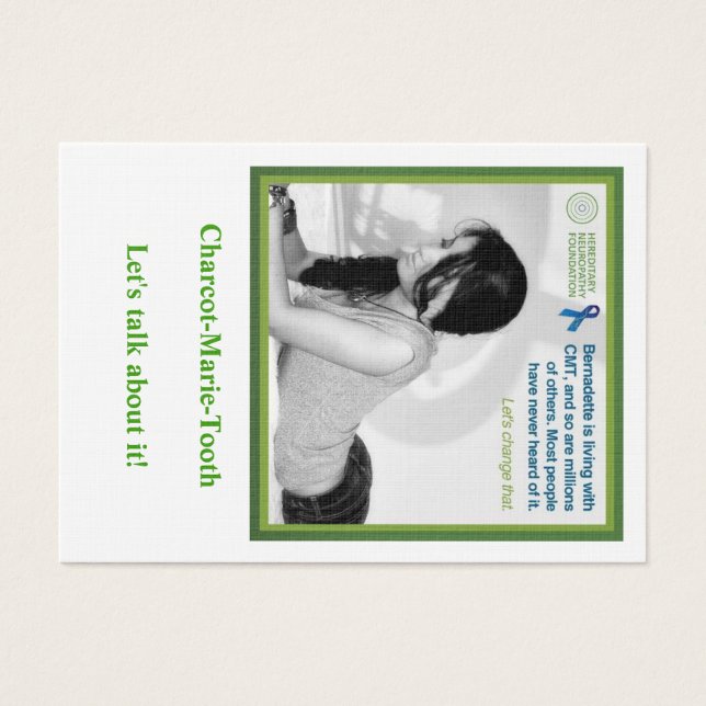 Bernadette Neuropathy Card (Vorderseite)
