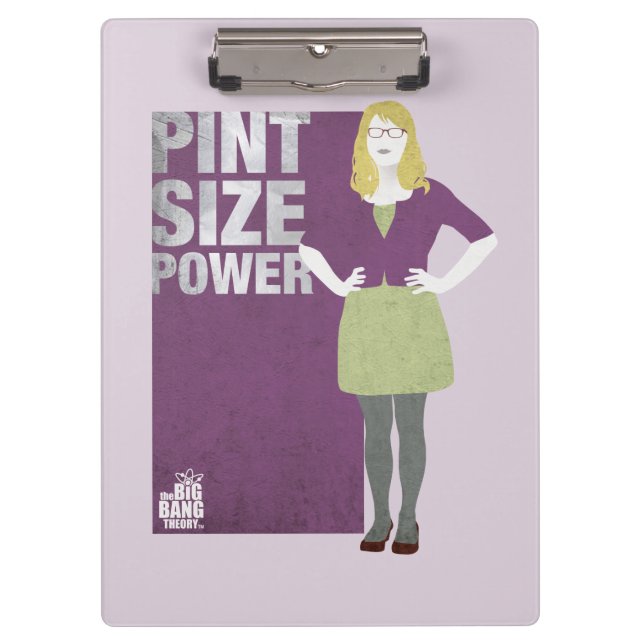 Bernadette | Pint Size Power Klemmbrett (Vorderseite)