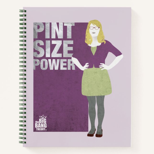 Bernadette | Pint Size Power Notizbuch (Vorderseite)