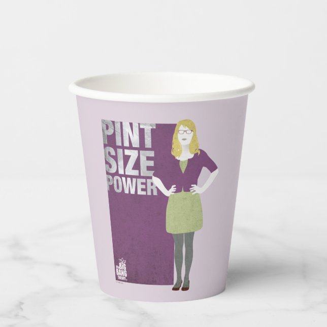 Bernadette | Pint Size Power Pappbecher (Vorderseite)