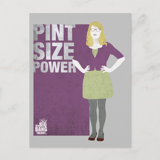 Bernadette | Pint Size Power Postkarte (Vorderseite)