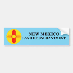 BERNALILLO, NEUES MEXIKO-LAND DES ENCHANTMENT BUMP AUTOAUFKLEBER