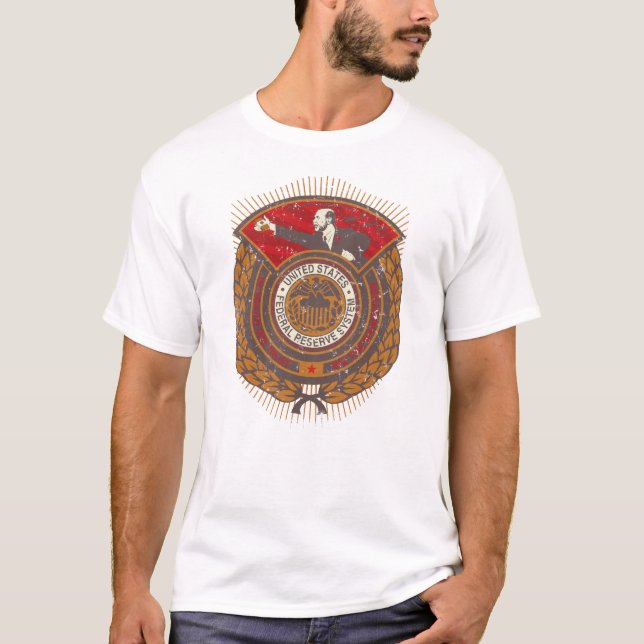 Bernankes Finanzsozialismus-Shirt T-Shirt (Vorderseite)