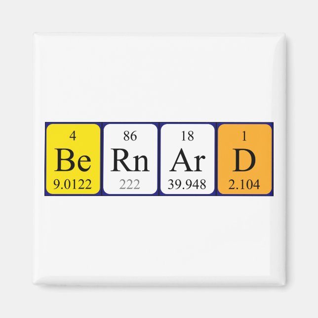 Bernard-Magnet Magnet (Vorne)