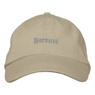 Bernard Name Bestickt, Bestickte Baseballkappe
