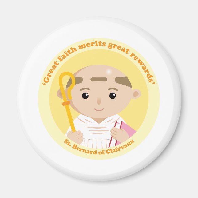 Bernard von Clairvaux Magnet (Vorne)