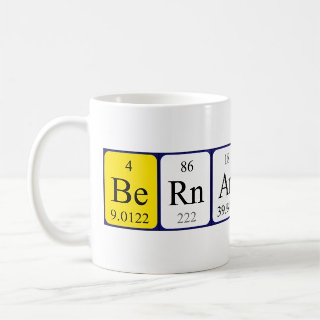 Bernardine Periodenname Tasse (Links)
