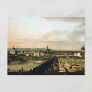 Bernardo Bellotto, Canaletto Wien Postkarte