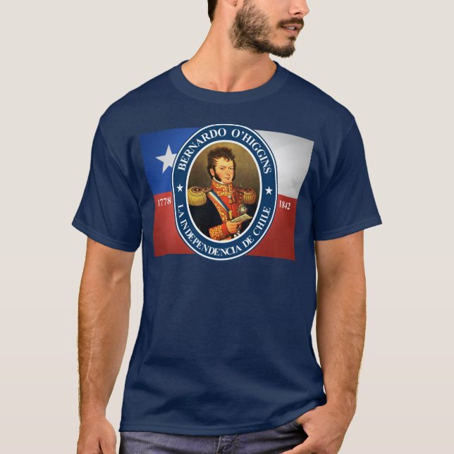 Bernardo O'Higgins T-Shirt (Vorderseite)