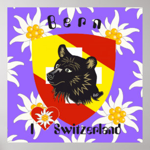 Berne, Berne, Berna, Bärn, Schweiz, Suisse, Poster